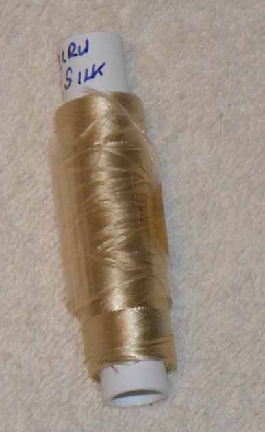 Pipers Silk 3 fold 90 floss ecru